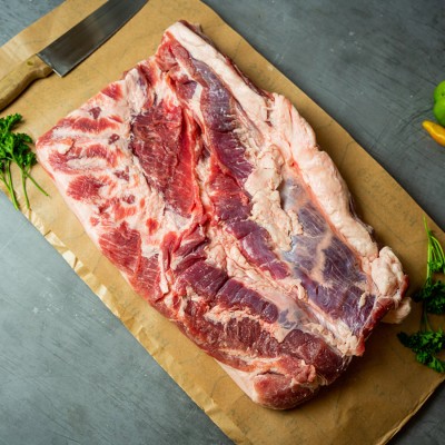 Свинина ребрышки мясные 900 г - купить в 14 км дороги Кемь-Калевала