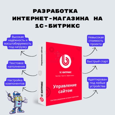 Разработка интернет-магазина на 1С-Битрикс - купить в 14 км дороги Кемь-Калевала